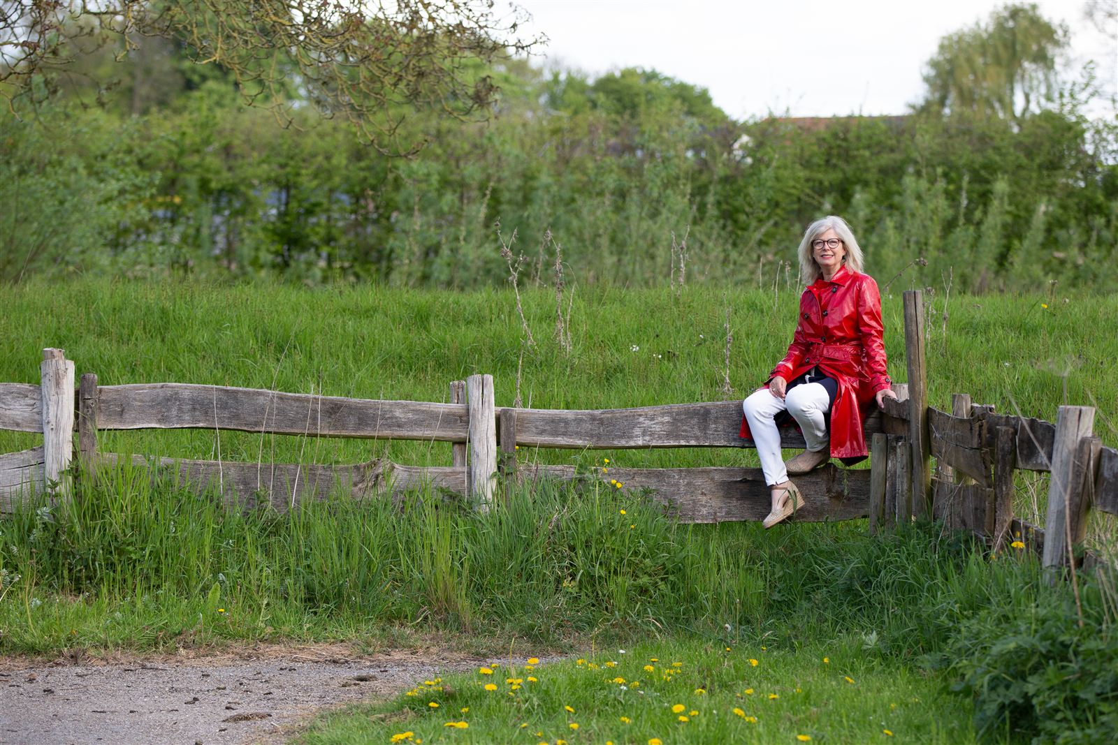 Ezra van Zadelhoff in het groen van de Betuwe
